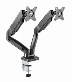 Manhattan nosač za monitor 17"-32", 2x9kg, crni