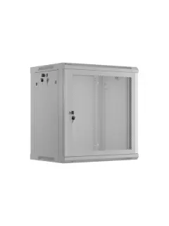 Lanberg 19" Wall-Mount 12U/600X450 With Perforated Door Grey (Flat Pack)
