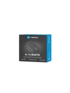 Natec USB 3.0 Hub Mantis 2 4-Port ON/OFF With AC Adapter