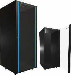 Extralink Floor Cabinet 42U, 800x1000, Black