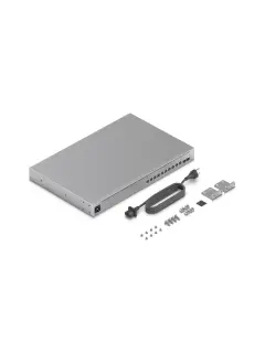 Ubiquiti 1U, professional-grade 10-port, Layer 3 Etherlighting™ PoE+++ switch with (10) 10 GbE and