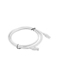 Lanberg CAT.5E UTP 2M Grey Patchcord Fluke Passed