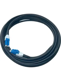 Conexpro fiber optic outdoor patch cord, LCupc/LCupc, Duplex, Singlemode, 10m