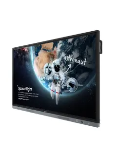 BENQ 75 INCHES WITH WI-FI DONGLE WITH GR 128G INTERACTIVE FLAT PANEL FOR EDUCATION BLACK