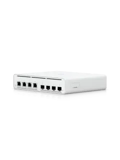 Ubiquiti PoE switch with 4x 2.5GbE passive 27 V PoE output (160w budget) + 4x 10G SFP+ slots