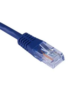 Masterlan Cat5e, UTP, 0,25m, blue, patch cable, CCA