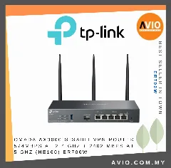 TP-LinkOmada AX3000 Gigabit VPN Router