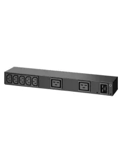 APC Rack PDU, Basic, 0U 1U, 100-240V 20A, 220-240V 16A, (7) C13, (2) C19
