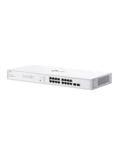 TP-Link 18-Port Gigabit Smart Switch with 16-Port PoE+ ports and 2x Gigabit SFP slots (150 W PoE