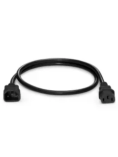 FS.com 0.9m IEC320 C14 to IEC320 C13 18AWG 250 V/10A Power Cord
