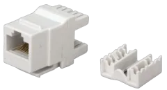 NaviaTec CAT6 RJ45 unshielded Keystone Jack, 180 degree type
