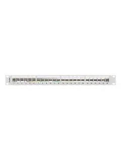 Lanberg Patch Panel Blank 24 PORT 1U 19" FTP For Keystone Modules Grey