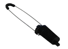 NFO Anchor clamp for round cables, diameter 3-7 mm, 3kN, bail 240 mm
