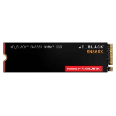 Western Digital 4 TB M.2 SSD, Black SN850X Gen. 4x4