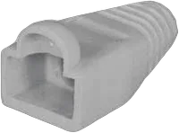 NaviaTec PVC Boot for Western 8 8-plug grey 10pc