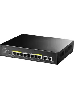 Cudy 10-Port Gigabit Switch with 8-port PoE, 120 W