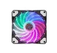 NaviaTec PC Case Fan 120mm, Colorful LED