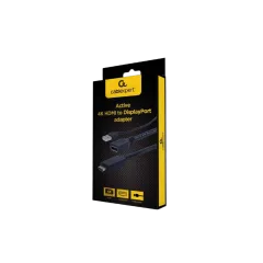 Gembird Active 4K HDMI to DisplayPort adapter, black