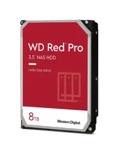 HDD WD Red Pro (3.5", 8TB, 256MB, 7200RPM, SATA 6 Gb/s)