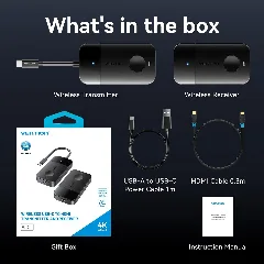 Vention Wireless USB-C to HDMI Transmitter and Receiver