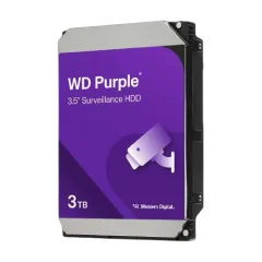 Western Digital 3 TB 3,5" HDD, WD Purple, 128MB