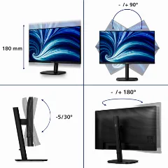 Philips 32B2N3500 31,5", QHD, 2xHDMI, DP, HAS, zvu