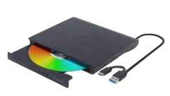 Gembird vanjski USB DVD pogon, crni