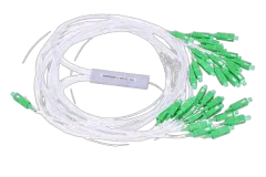 NFO Fiber Optic PLC Splitter, 1:32, Steel Box, SM, 1,5m, SC APC