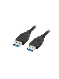Lanberg USB-A M/M 3.0 Cable 1M Black