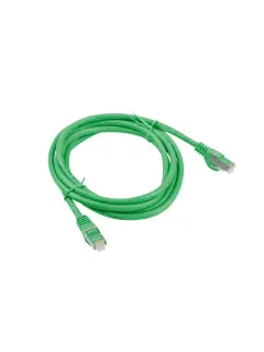 Lanberg CAT.6 FTP 1M Green Fluke Passed Patchcord