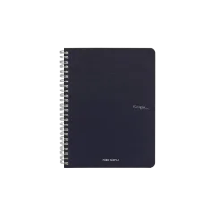 Bilježnica Fabriano Ecoqua original A5 90g 70L spiralna crte dark blue 19148204