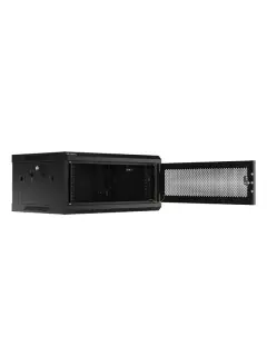 Lanberg 19" Wall-Mount 4U/600X450 With Perforated Door Black (Flat Pack)