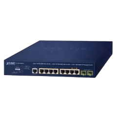 Planet 2-Port 10 100 1000T 802.3bt PoE 6-Port 10 100 1000T 802.3at PoE 2-Port 100 1000X SFP Managed Switch