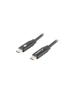 Lanberg USB-C M/M 2.0 Cable 0.5M Quick Charge 4.0 Black 480 Mb/s