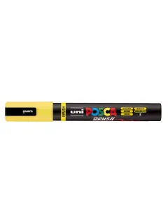 Marker Uni pc-5br brush Posca žuti