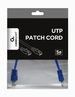 Gembird CAT5e UTP Patch cord, blue, 0,25 m