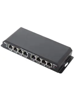 MaxLink 8 port switch 10 100 Mbps s 7 PoE porta, bez napajanja