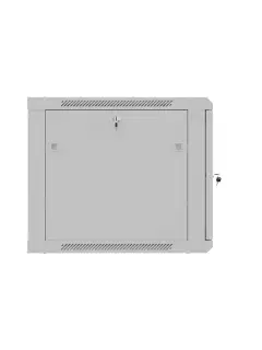 Lanberg 9U/600X600 Rack Cabinet 19" Wall-Mount (Flat Pack) With Perforated Door Grey
