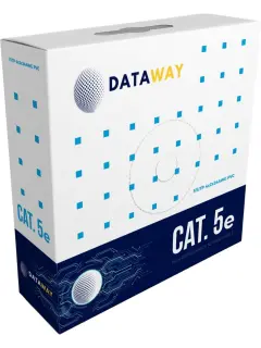 Dataway FTP cable, CAT5e, PVC, Eca, 100m, grey