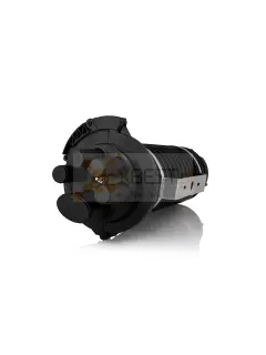 Tycon Fibre optic splice closure 400 B8-T-000 144F, 520.0×144.0/205.0, Heat Shrink, 4x round ports