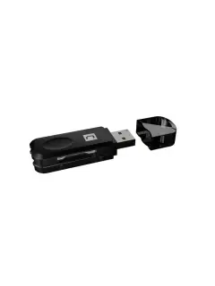 Natec Card Reader Mini Ant 3 SDHC MMC M2 Micro SD USB 2.0 Black