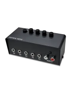 Genius Stereo Switching Box, 5-port Audio