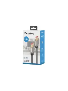 Lanberg HDMI M/M V2.1 kabel 1.8M 8K 60HZ crni