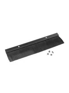Lanberg 19" Cable Entry Brush Panel Black