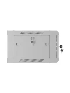 Lanberg 19" Wall-Mount 4U/600X450 Rack Cabinet With Perforated Door Grey (Flat Pack)