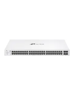 TP-Link 52-Port Gigabit Smart Switch with 48-Port PoE+ (384 W PoE budget)