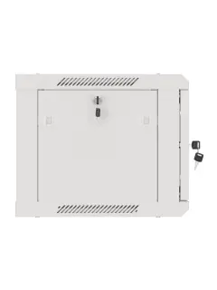 Lanberg 19" Wall-Mount 6U/600X450 For Self-Assembly With Metal Door Grey (Flat Pack)