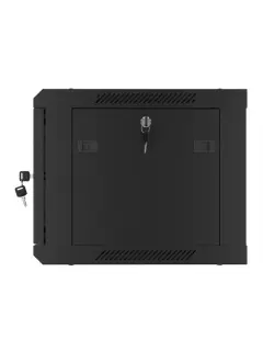 Lanberg 19" Wall-Mount 6U/600X450 For Self-Assembly With Metal Door Black (Flat Pack)
