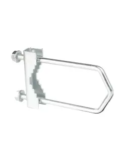 Extralink M8 | U-bolt | Big, steel, galvanized