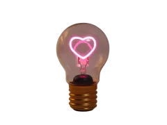 Lampa u obliku žarulje iTotal heart XL2877